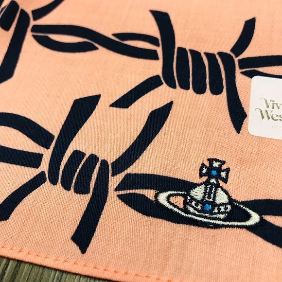 Vivienne Westwood scarf handkerchief bandana multi-purpose Japan Exclusive - Picture 9 of 9